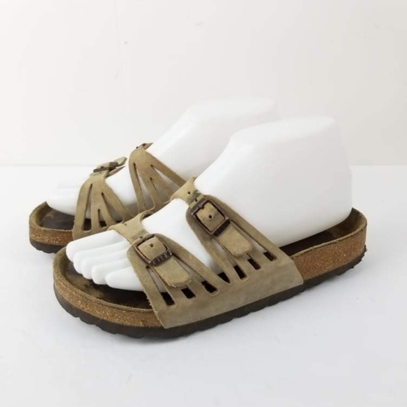 Birkenstock Shoes - BIRKENSTOCK Women's Granada Tan Leather Sandals